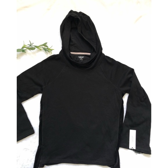 Calvin Klein Performance Long Sleeve  Black Pullover Women’s Hoodie - Picture 1 of 7